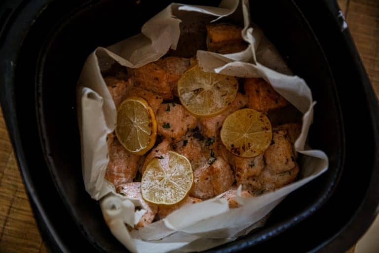 Air Fryer Salmon Bites
