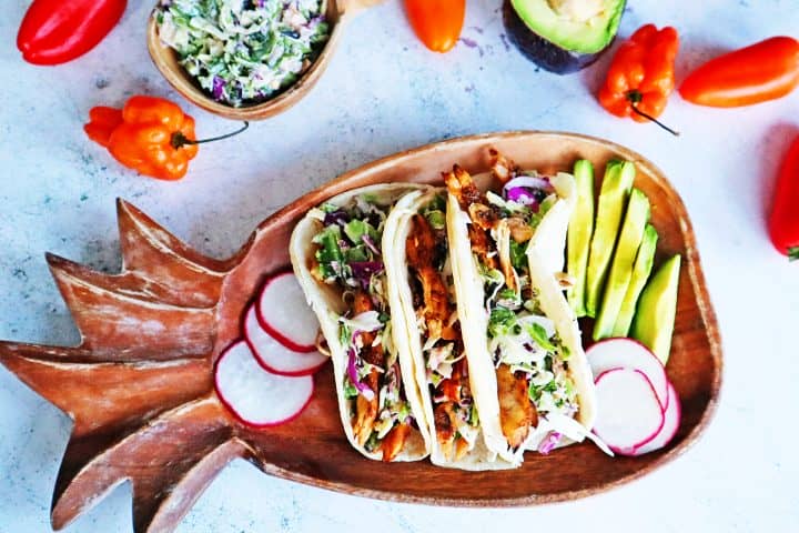Jerk Chicken Tacos