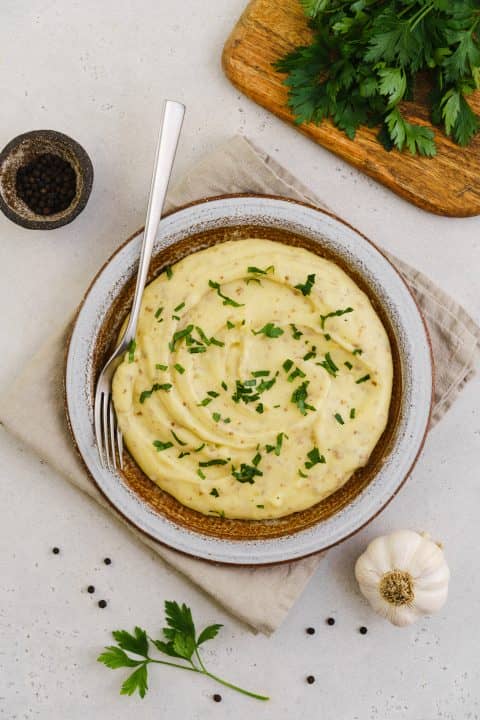 Red Skin Mashed Potatoes